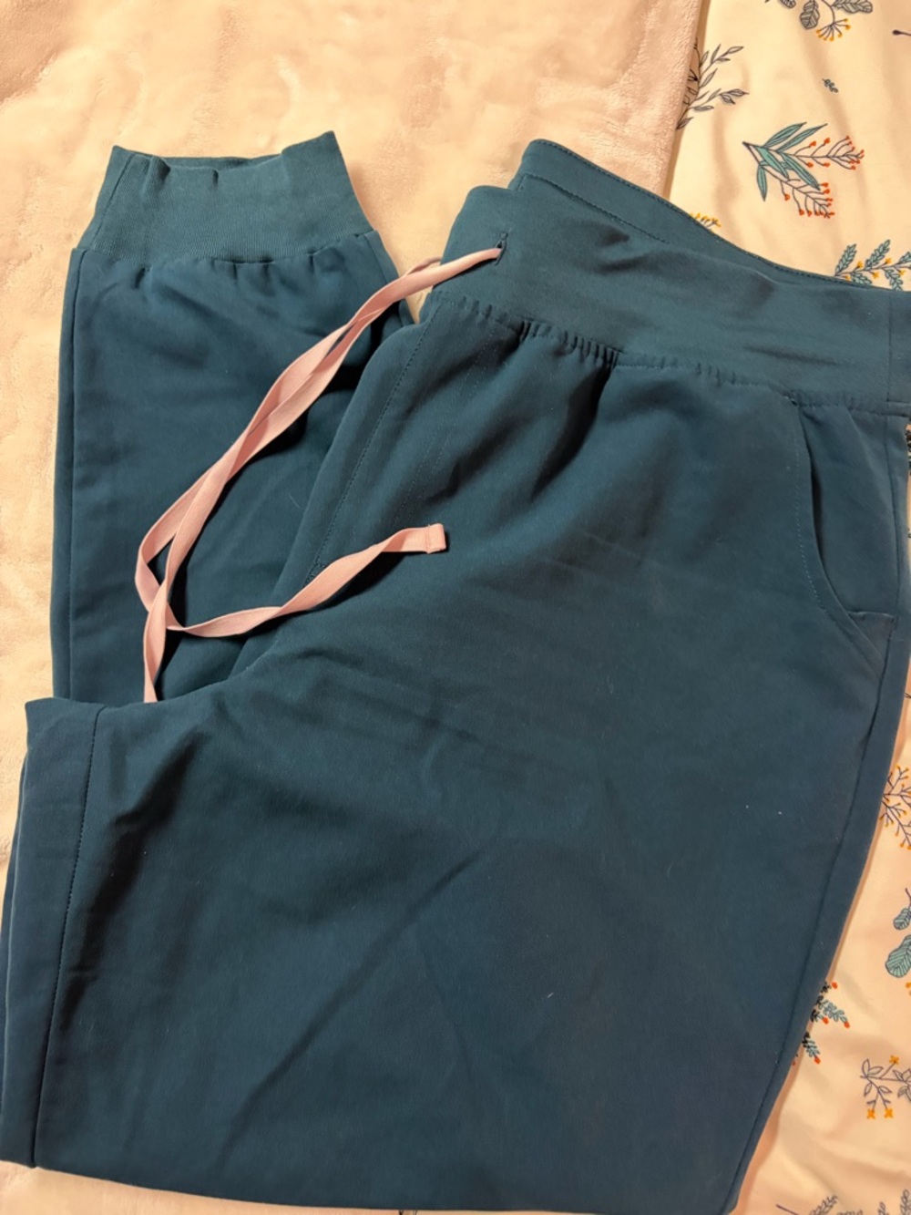 FIGS Deep Teal Scrub Pants